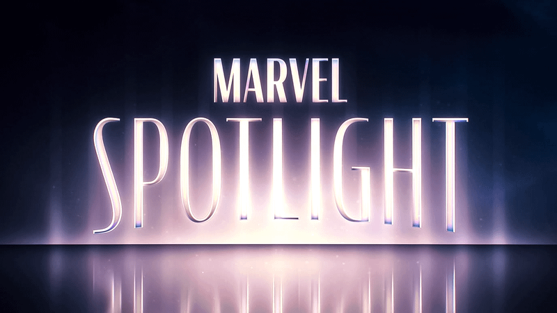 'Marvel Spotlight' logo.