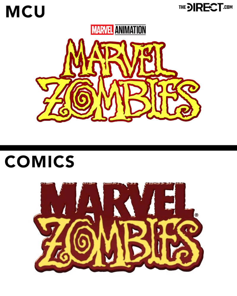 Two images. First: The logo for the Marvel Animation series