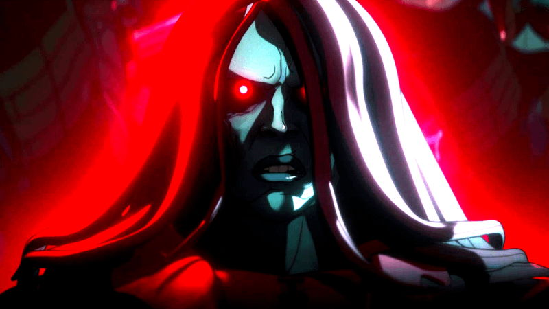 Zombie Scarlet Witch in 'Marvel Zombies.