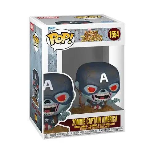 Zombie Captain America Funko Pop! Figure in-box
