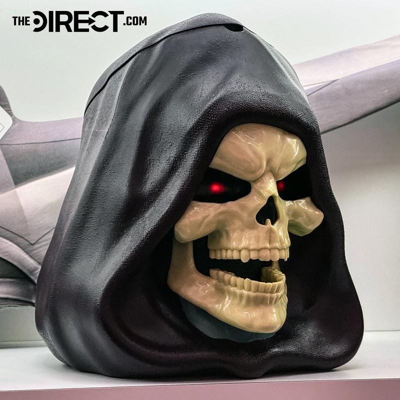 Masters of the Universe popcorn bucket, Skeleton mask.