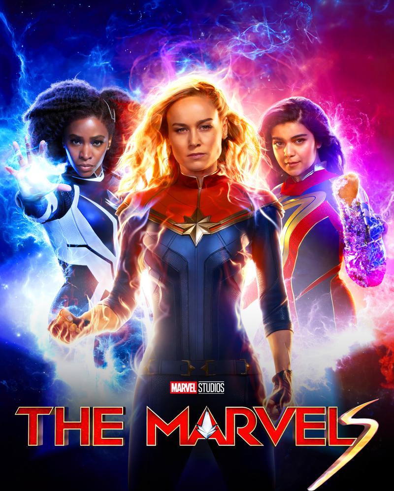 The Marvels poster