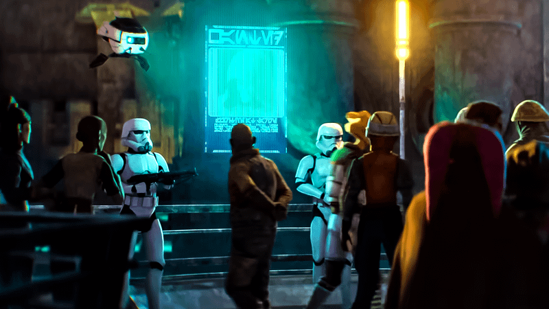 Concept art for Star Wars: Underworld.