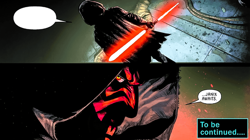 Darth Maul in Shadow of Maul # 1.