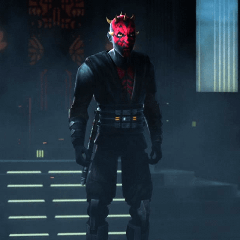 Darth Maul with his new prosthetic legs in Star Wars: The Clone Wars Season 7