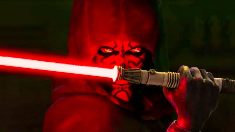 Maul Shadow Lord, Maul Wielding Lightsaber.