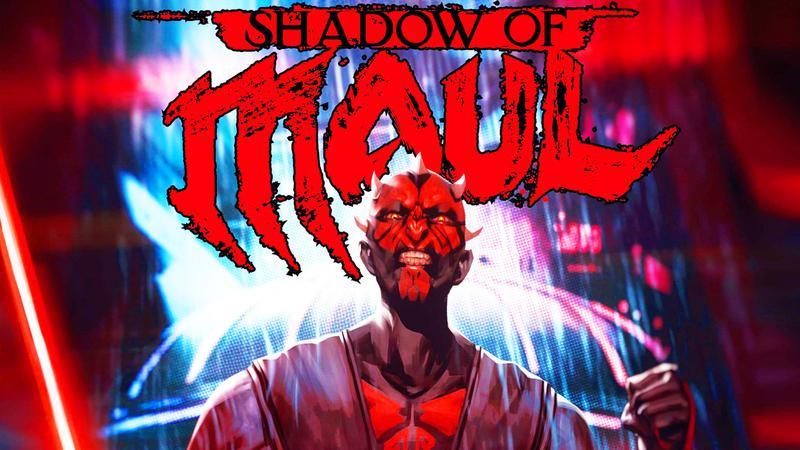 Darth Maul on the cover of Star Wars: Shadow of Maul comic.