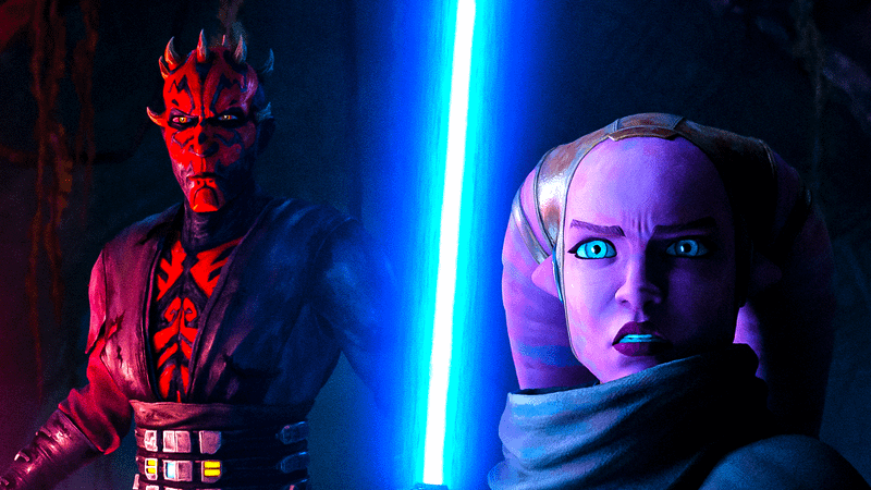 Maul and Devon from Star Wars: Maul - Shadow Lord.