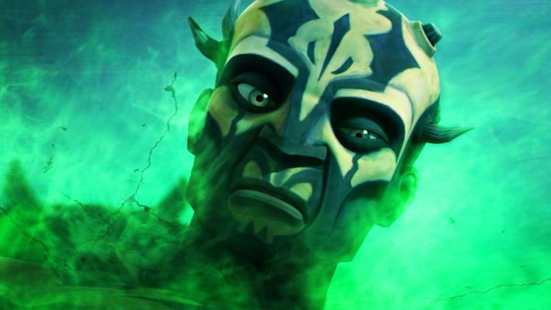 Savage Opress dying in The Clone Wars.