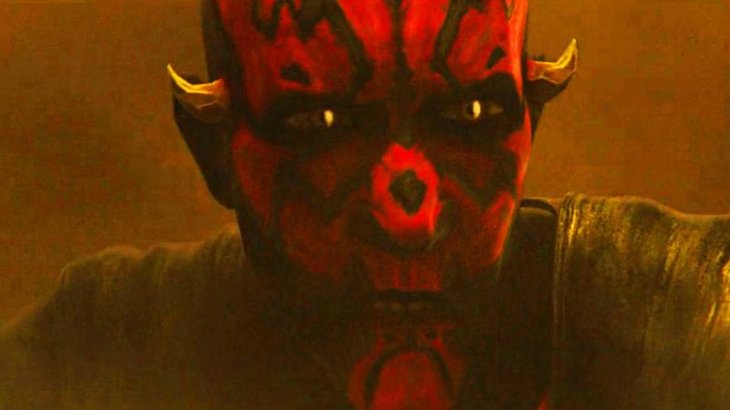 Maul looking at memories in Maul - Shadow Lord.