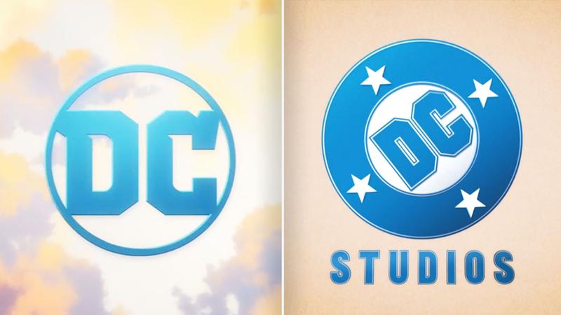 DC Entertainment and DC Studios logo side by side.