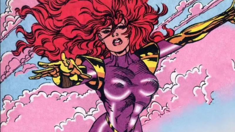 Maxima flying in DC Comics.