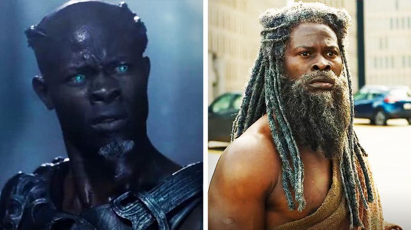 Djimon Hounsou in Guardians of the Galaxy and Shazam!