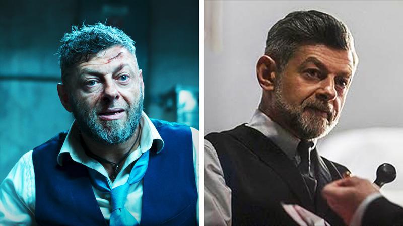 Andy Serkis in the MCU and in The Batman.