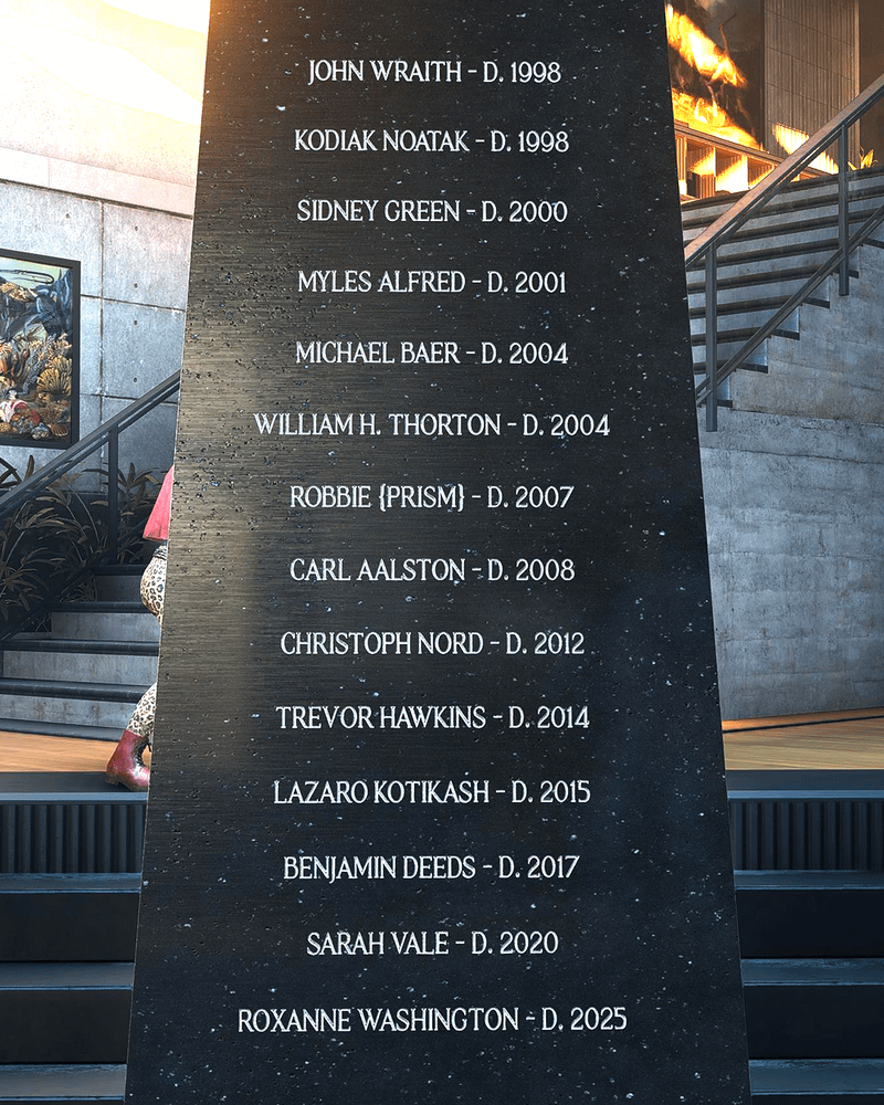 Team X memorial.