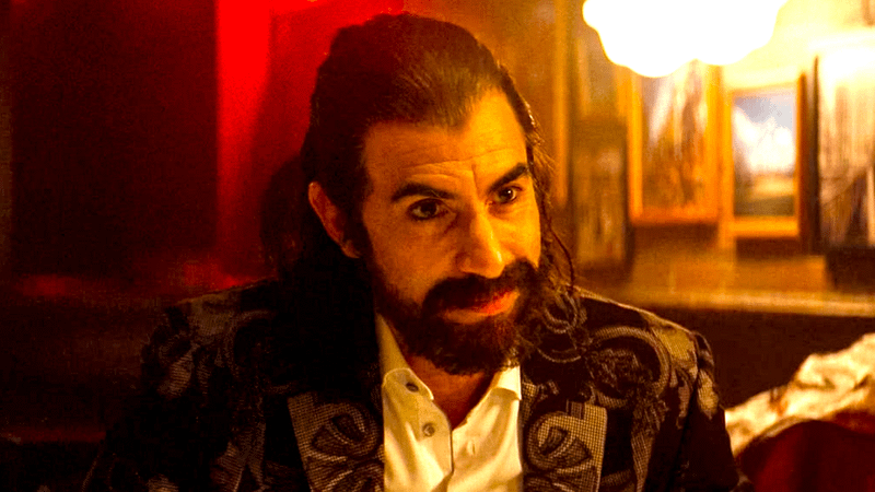 Sacha Baron Cohen as Mephisto in 'Ironheart'.
