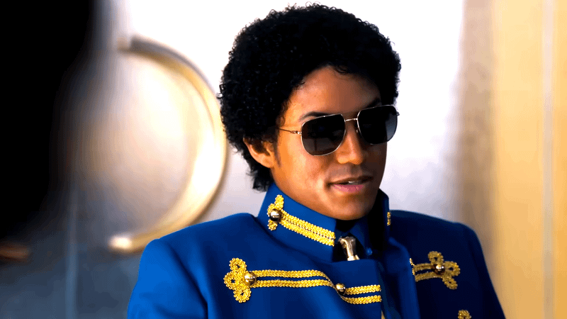 Jaafar Jackson as Michael Jackson.