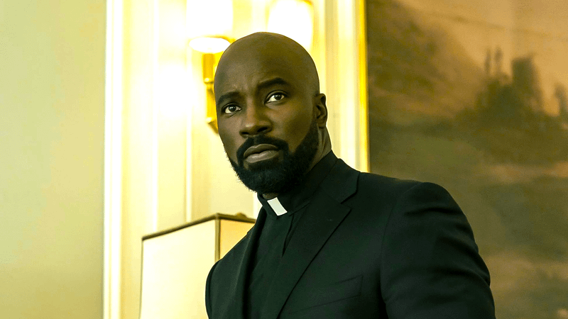 Mike Colter as David in Evil.