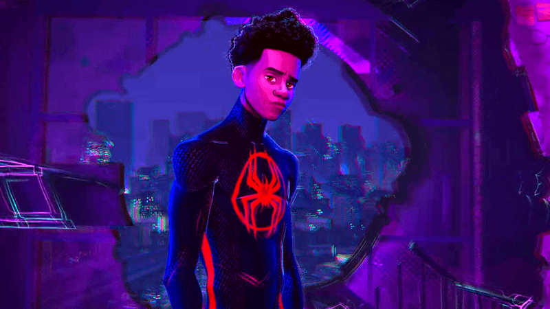 Miles Morales in 'Spider-Man: Across the Spider-Verse.'