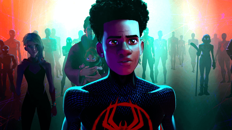 Miles Morales/Spider-Man in 'Spider-Man: Across the Spider-Verse.'