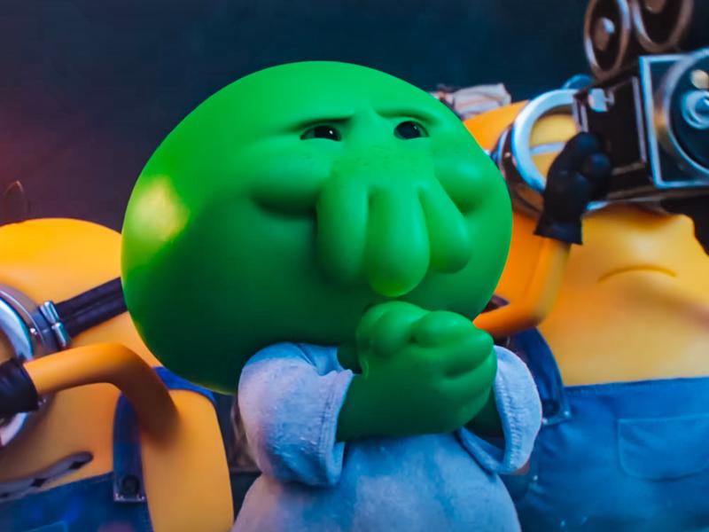 A baby Cthulhu cracking his knuckles in Minions and Monsters.