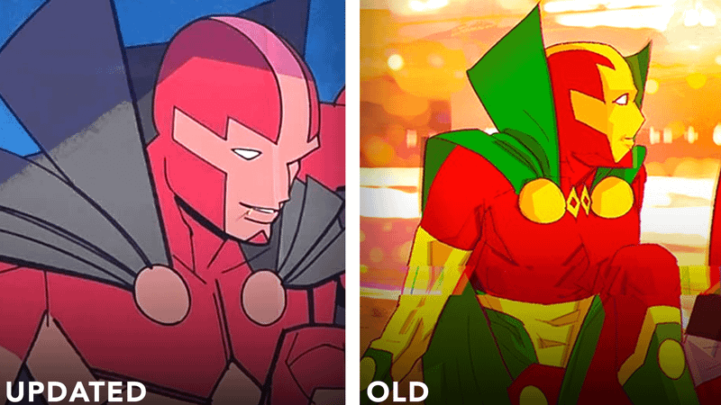 Scott Free's animated DCU design.