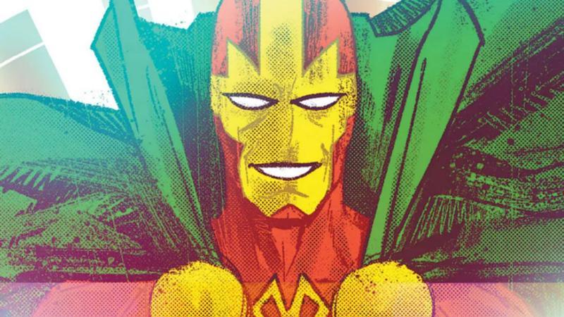 Mister Miracle smiling in DC Comics.