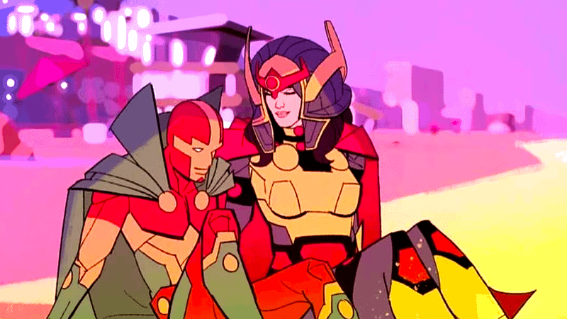 Mister Miracle and Big Barda in DCU HBO Max show.