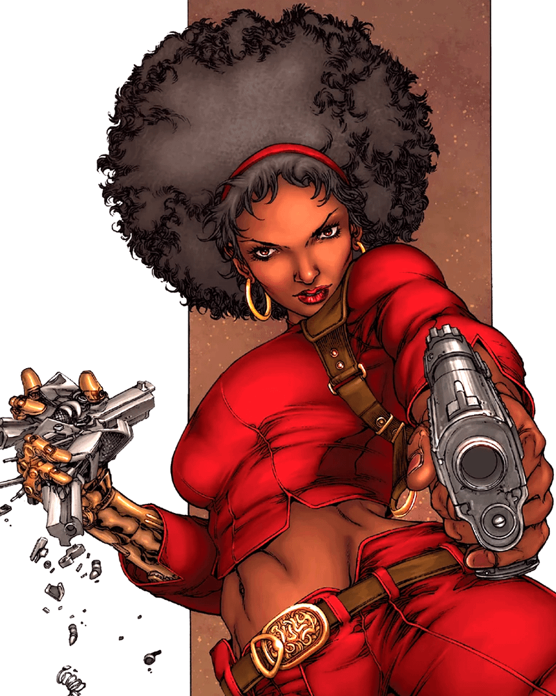 Misty Knight from Marvel Comics