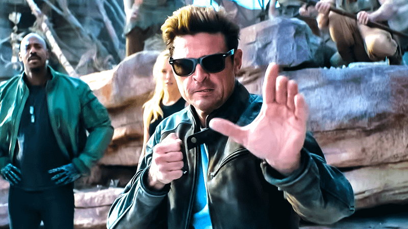 Karl Urban as Johnny Cage in 'Mortal Kombat 2.'