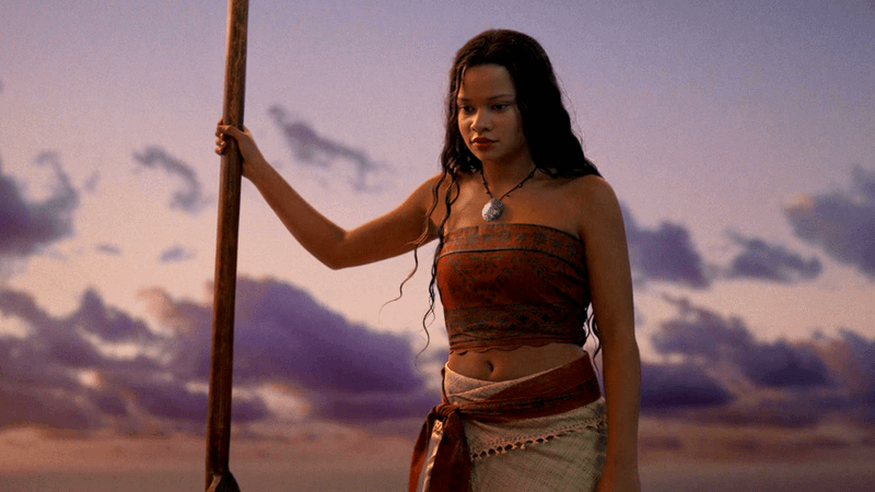 Moana in the live-action Moana remake.