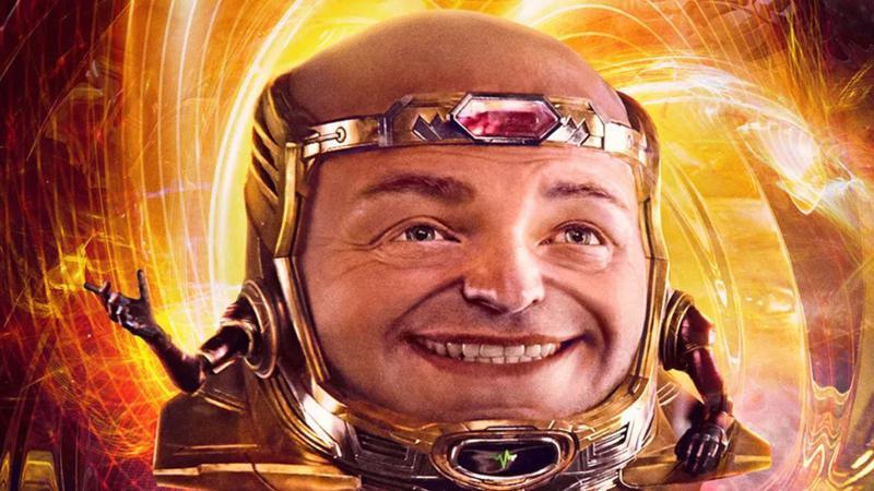 MODOK smiling in Ant-Man and the Wasp: Quantumania.