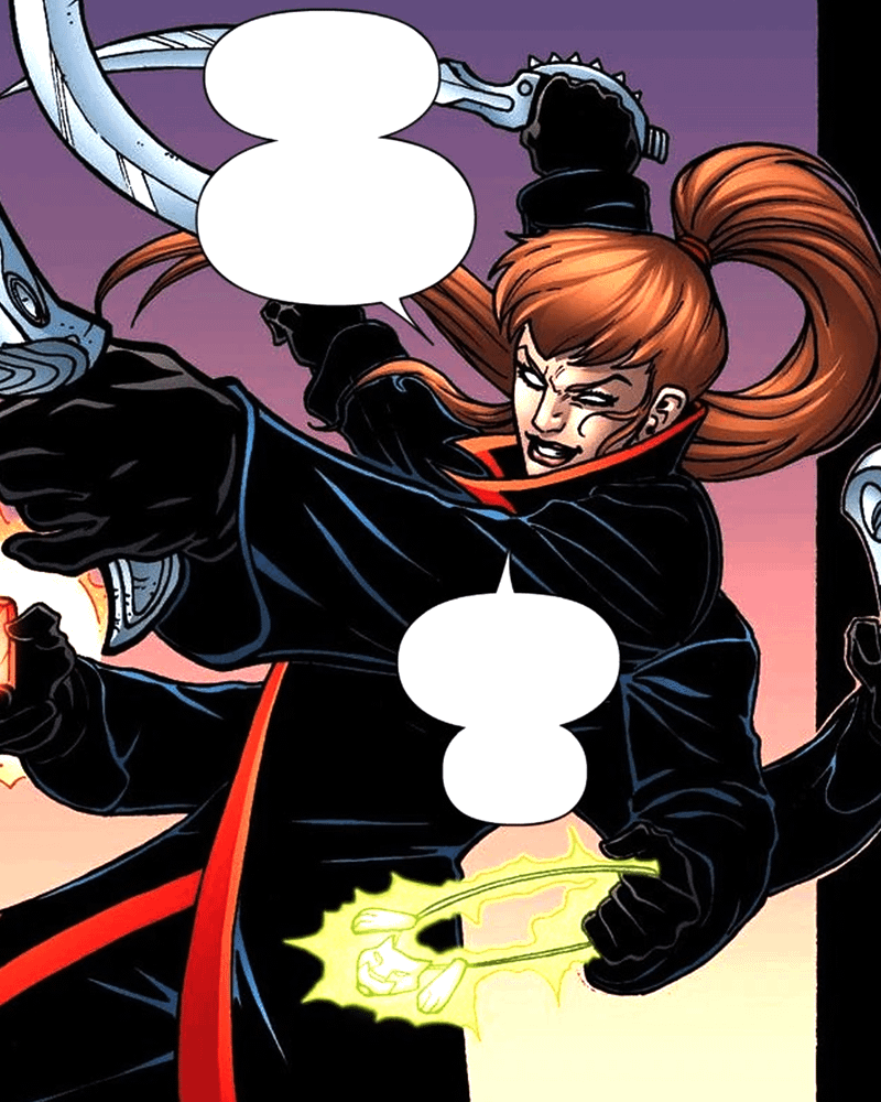 Lisa Molinari/Coat of Arms in Marvel Comics.