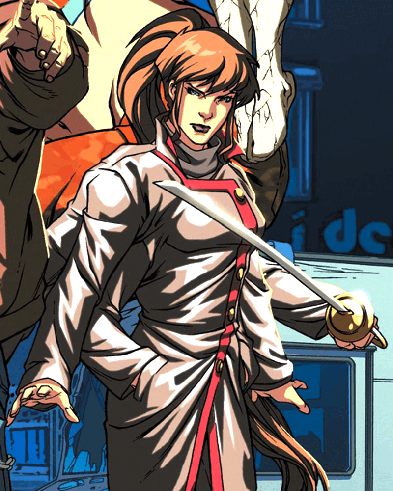 Lisa Molinari/Coat of Arms in Marvel Comics.