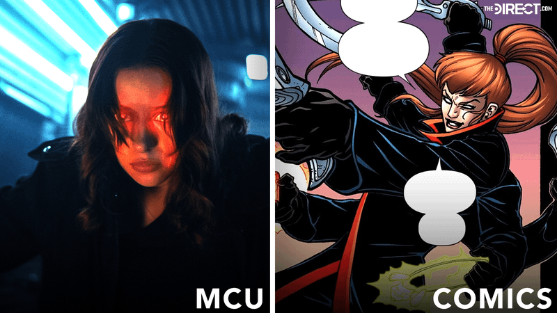 Lisa Molinari in VisionQuest and in Marvel Comics.