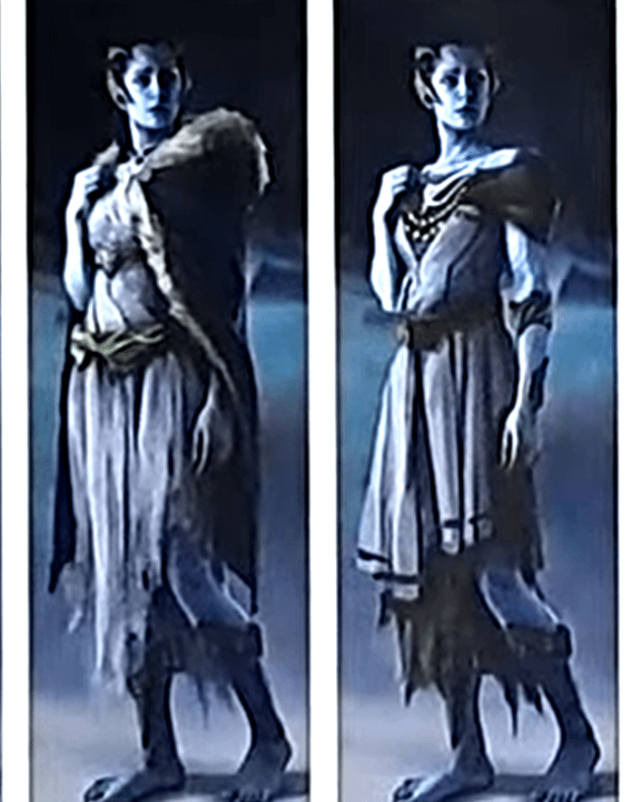Concept art of Loki's mother