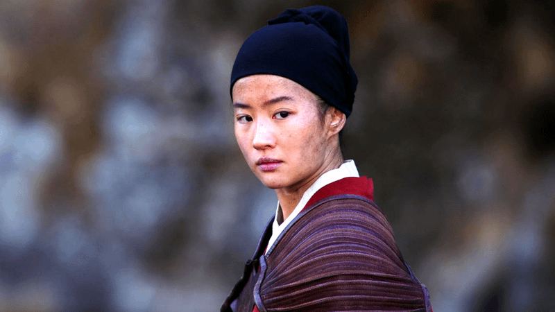 Mulan in the live-action Mulan remake.