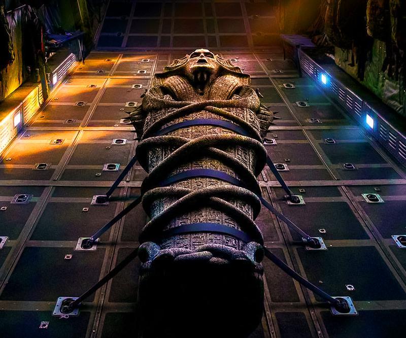 The Mummy movie tomb