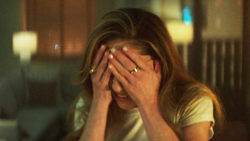 Heather Glenn looking frustrated in Daredevil: Born Again Season 2.