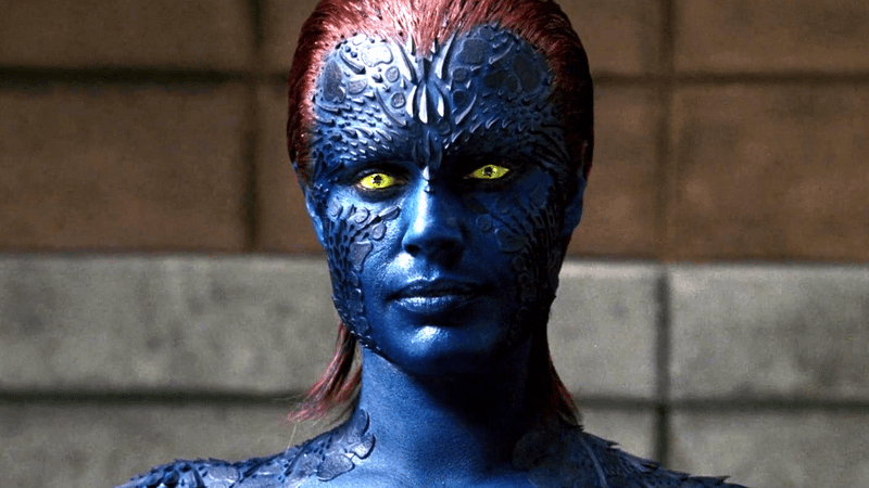 Rebecca Romijn as Mystique in X-Men