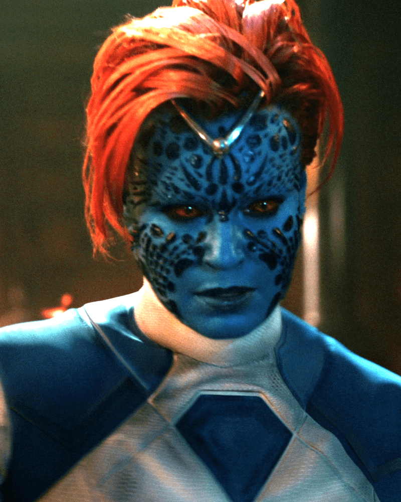 Rebecca Romijn's Mystique in Avengers: Doomsday.