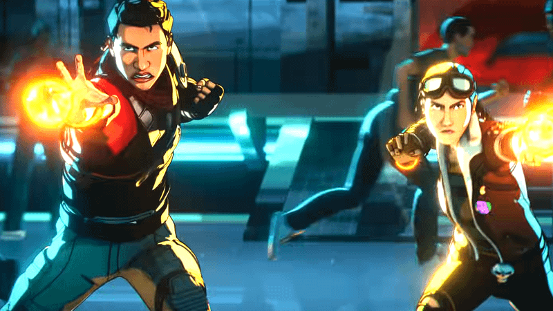 Shang-Chi and Katy in Marvel Zombies