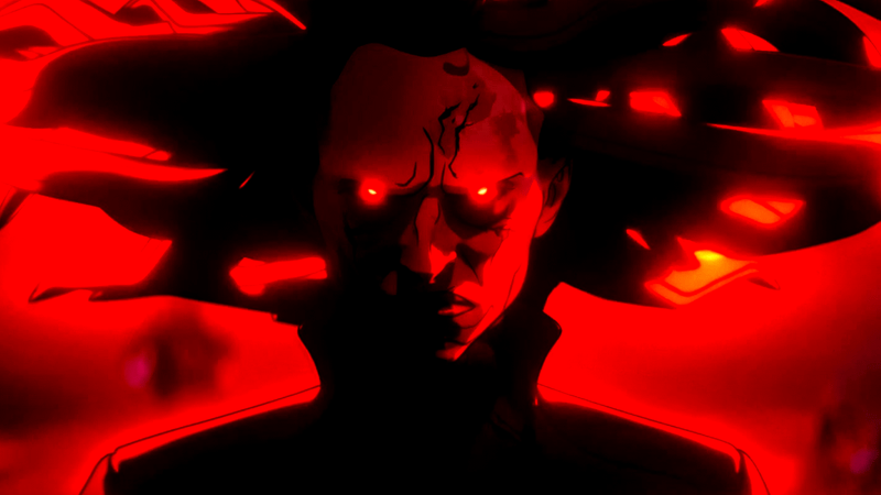 Zombie Scarlet Witch in Marvel Zombies