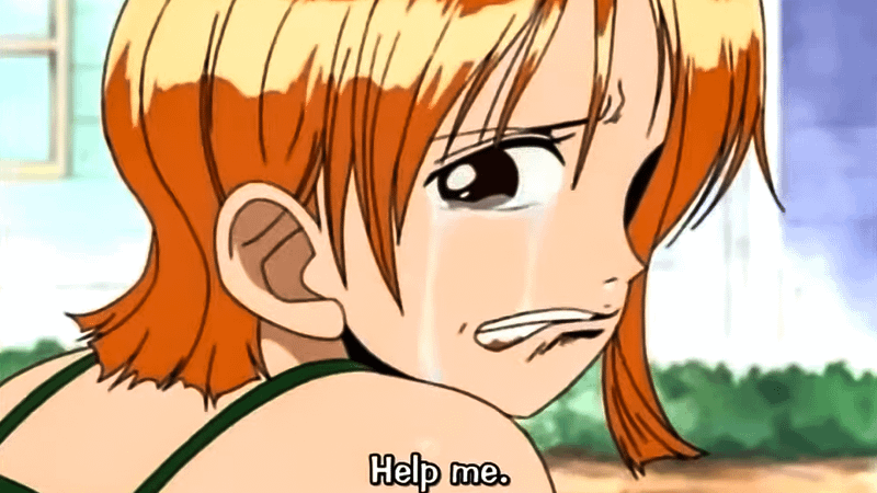 Nami asks Luffy for help Sound Clip - Voicy