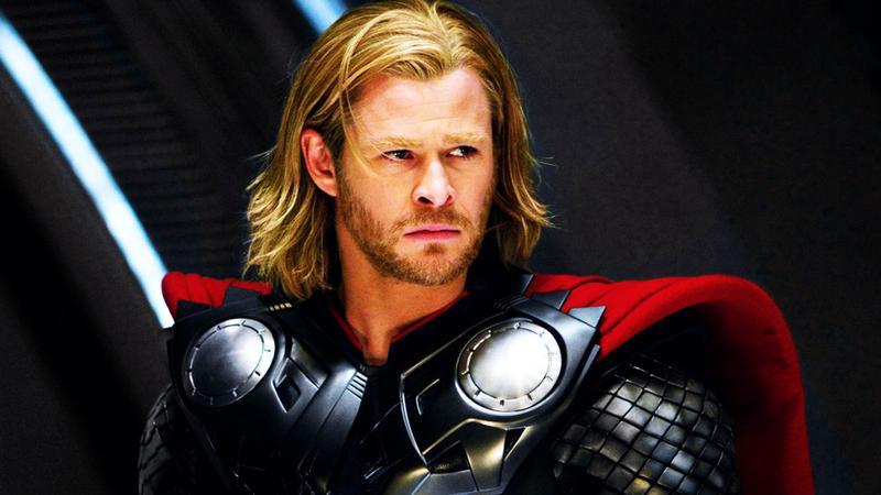 Chris Hemsworth portrays Thor in the early days of the MCU.