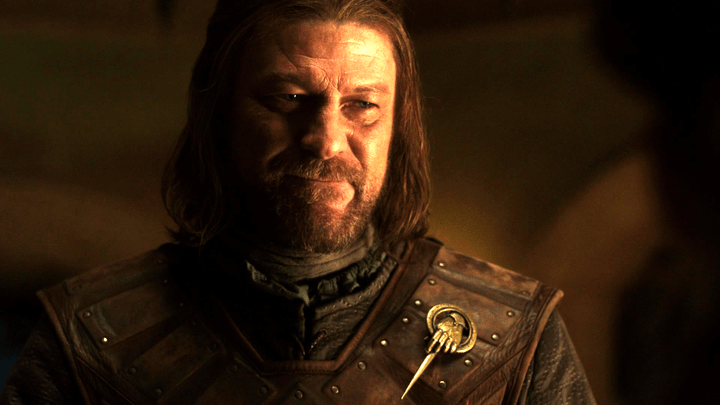 Ned Stark in Game of Thrones
