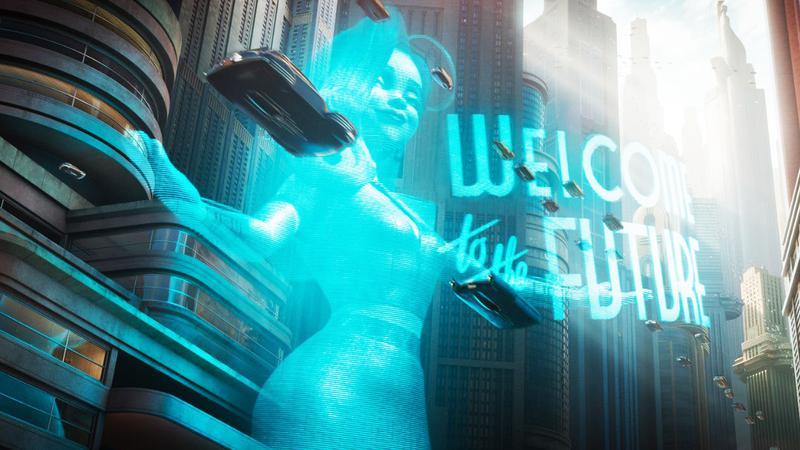 The future in Ray Gunn.