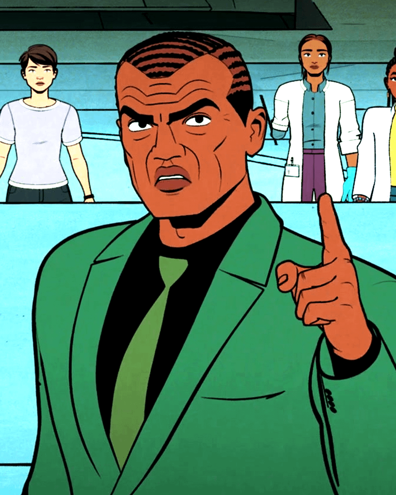 Norman Osborn in Your Friendly Neighborhood Spider-Man Season 1.