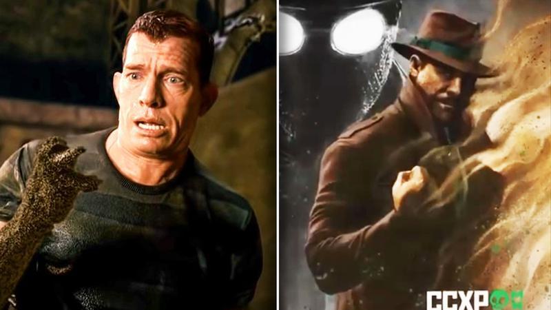 Sandman in Spider-Man No Way Home vs Spider-Noir side by side.