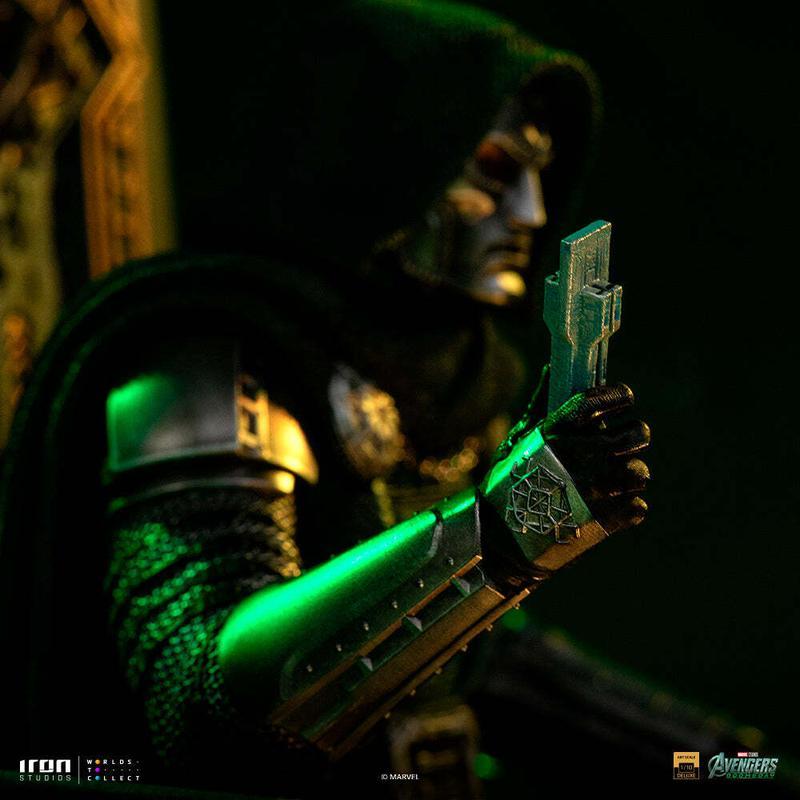 Doctor Doom holding the 